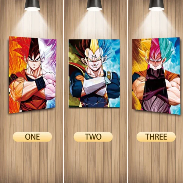 Dragon Ball Z 1 Hologram Motion Poster
