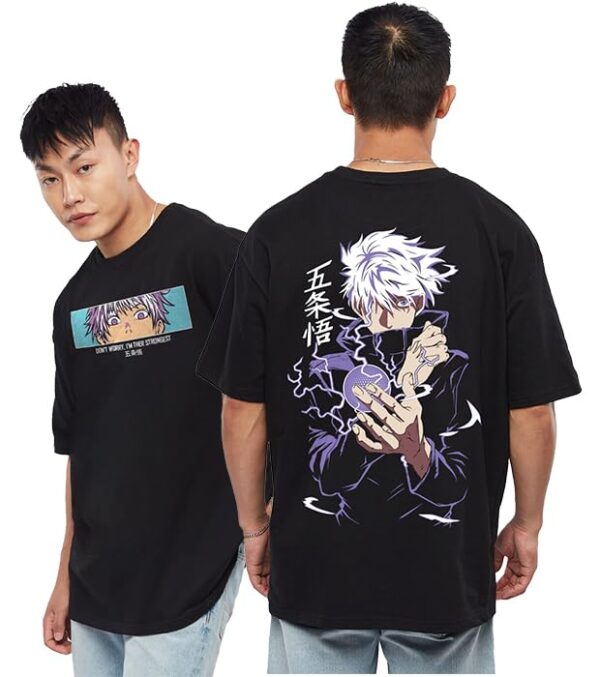 Jujutsu Kaisen Ora Gojo Satoru Anime Oversized T-Shirt